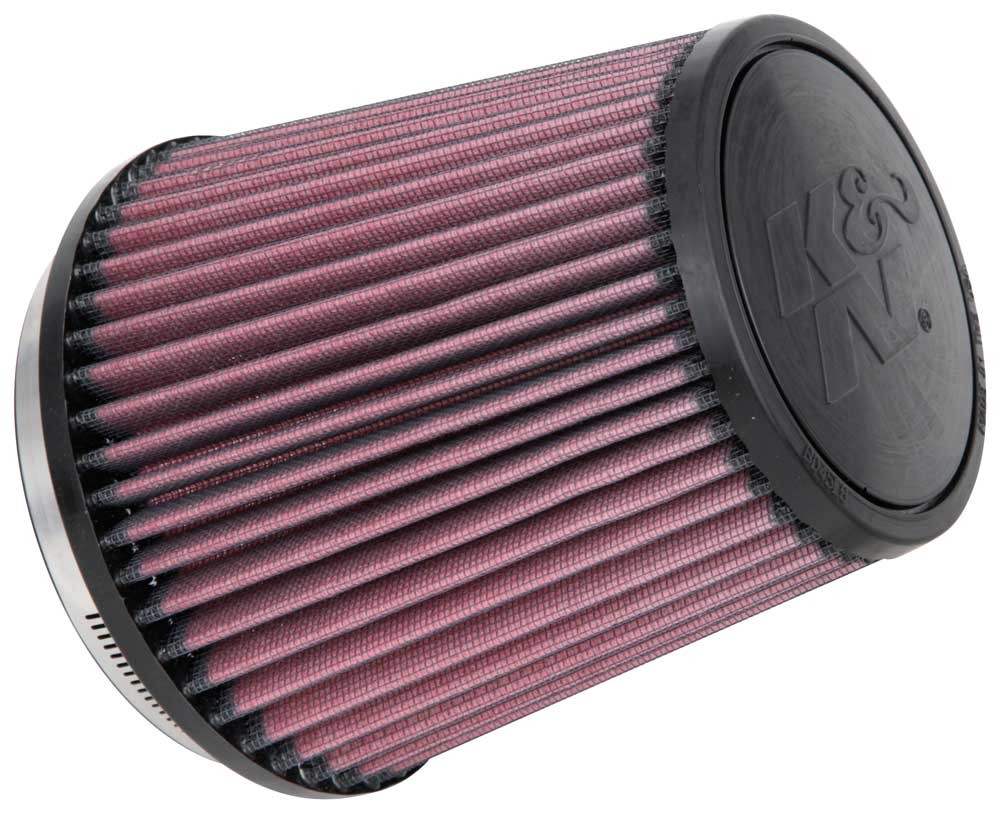 K&N Engineering K&N Filter Universal Rubber Filter Round Tapered 4.5in  Flange 5.875in Base 4.5 inch Top 6in  Height RU-4740