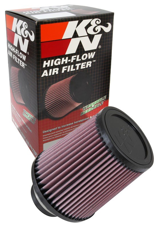 K&N Engineering K&N Filter Universal Rubber Filter 2 3/4 inch Flange 6 inch Base 5 inch Top 6 1/2 inch Height RU-4870