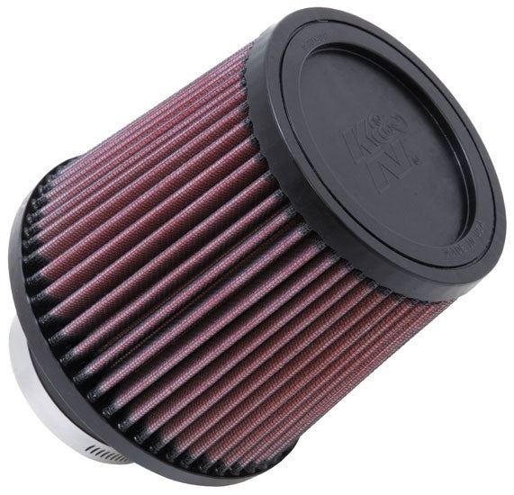 K&N Engineering K&N Filter Universal Rubber Filter-Rd Tapered 3in Flange ID x 6in Base OD x 5in Top OD x 5.563in H RU-4990