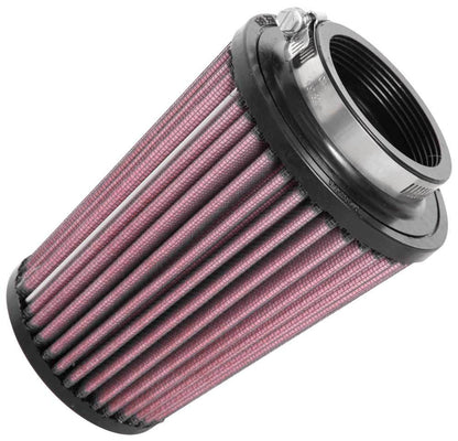 K&N Engineering K&N Universal Rubber Filter 2-1/2in Flg / 4-1/2in OD B / 3-1/2in OD T / 6in H - Black Top RU-5062XD