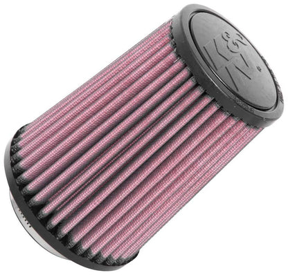 K&N Engineering K&N Universal Rubber Filter 2-1/2in Flg / 4-1/2in OD B / 3-1/2in OD T / 6in H - Black Top RU-5062XD