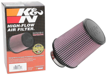 K&N Engineering K&N Universal Clamp-On Air Filter 3-1/8in FLG / 6in B / 5in T / 7in H RU-5100