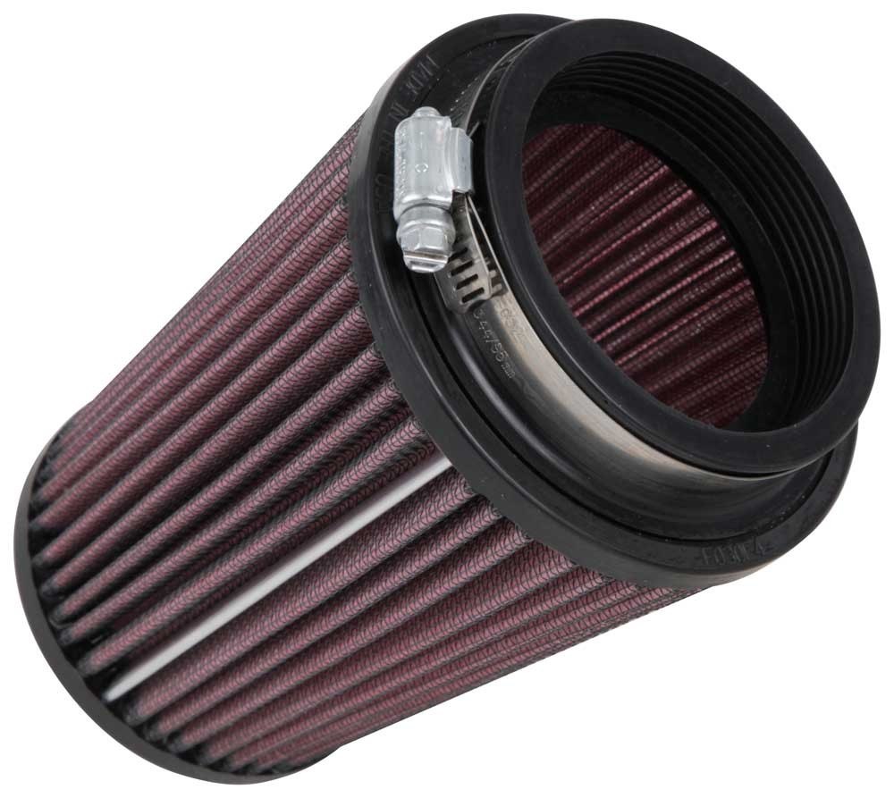K&N Engineering K&N Filter Universal Rubber Filter 3  Flange 4 1/2 Base inch 3 1/2 inch Top 5 3/4 inch Height RU-5111
