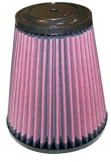 K&N Engineering K&N Filter Universal Rubber Filter 4inch Flange 5 3/8inch Base 3 1/2inch Top 6inch Height - Top has RU-5121