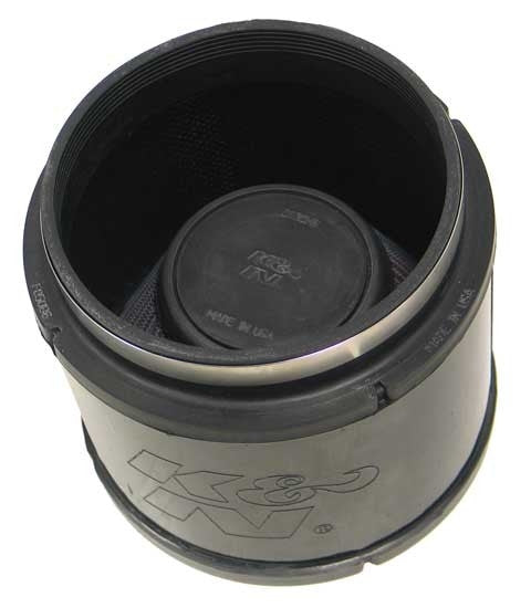 K&N Engineering K&N Filter Universal Rubber Filter 5.375in Flange ID x 6.75in OD x 5.125in H RU-5123
