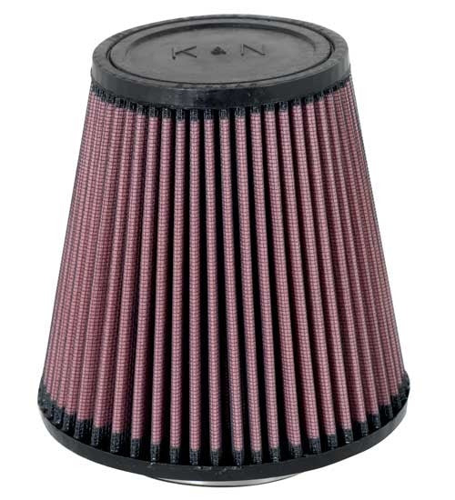 K&N Engineering K&N Universal Rubber Filter 3 3/8in Flange ID x 5 13/16in Base OD x 4in Top OD x 6in Height RU-5168