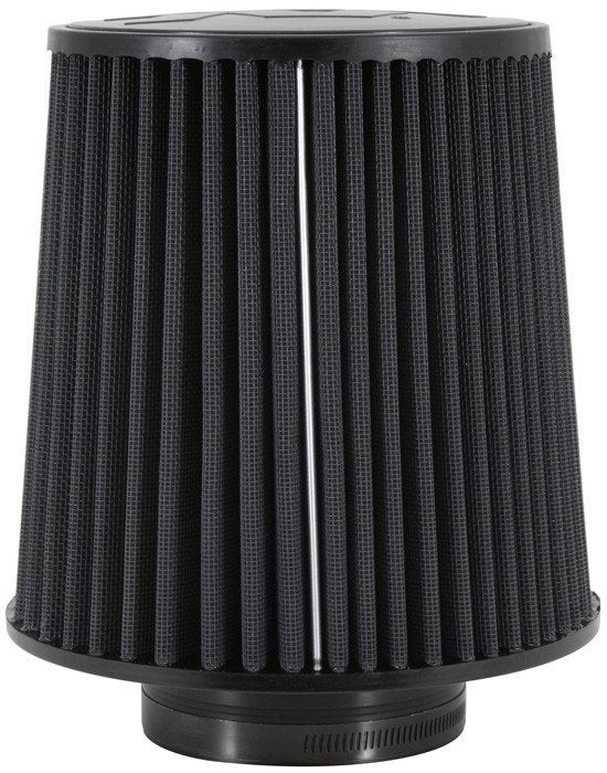 K&N Engineering K&N Universal Rubber Filter-Round Tapered 4in Flange ID x 8in Base OD x 6.625in Top OD x 8in H RU-5171HBK