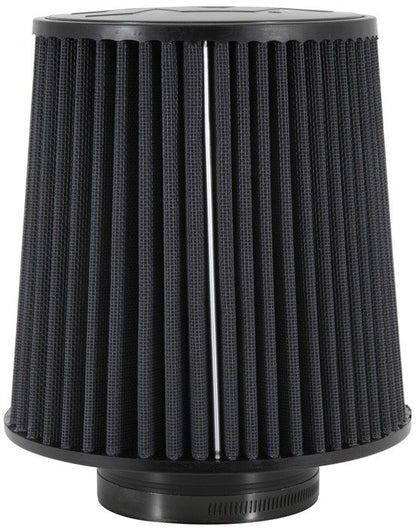 K&N Engineering K&N Universal Rubber Filter-Round Tapered 4in Flange ID x 8in Base OD x 6.625in Top OD x 8in H RU-5171HBK