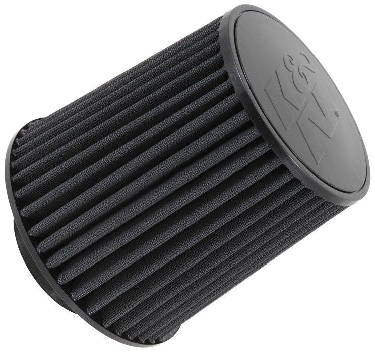 K&N Engineering K&N Universal Rubber Filter-Round Tapered 4in Flange ID x 8in Base OD x 6.625in Top OD x 8in H RU-5171HBK