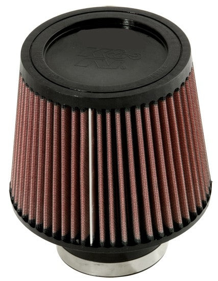 K&N Engineering K&N Universal Rubber Filter-Round Tapered 3in Flange ID x 6in Base OD x 6in Top OD x 5in H RU-5176