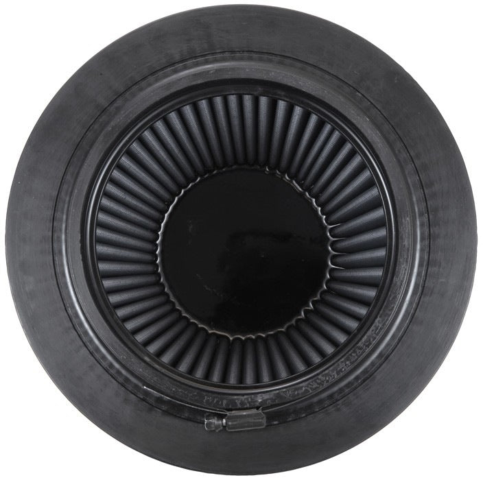 K&N Engineering K&N Universal Rubber Filter-Round Tapered 6in Flange ID x 9in Base OD x 6.625in Top OD x 7.5in H RU-5177HBK