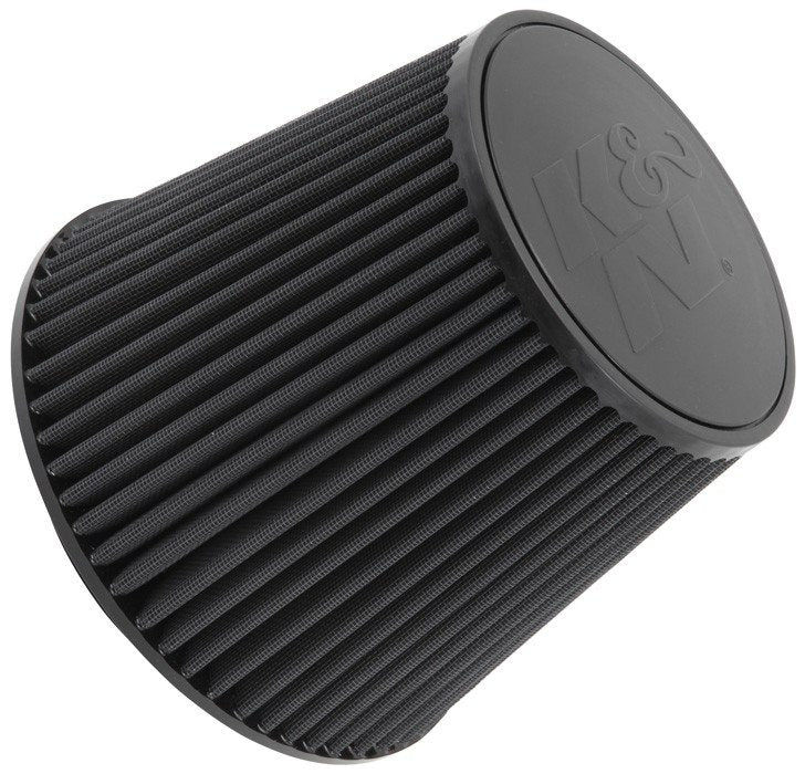 K&N Engineering K&N Universal Rubber Filter-Round Tapered 6in Flange ID x 9in Base OD x 6.625in Top OD x 7.5in H RU-5177HBK