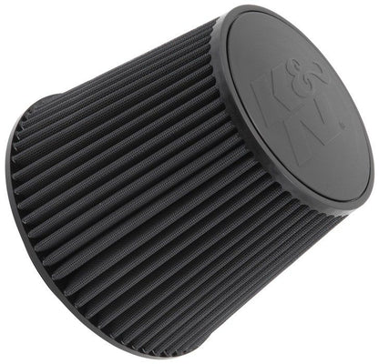 K&N Engineering K&N Universal Rubber Filter-Round Tapered 6in Flange ID x 9in Base OD x 6.625in Top OD x 7.5in H RU-5177HBK