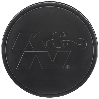 K&N Engineering K&N Universal Rubber Filter-Round Tapered 4.5in Flange ID x 8in Base OD x 6.625in Top OD x 8in H RU-5283HBK