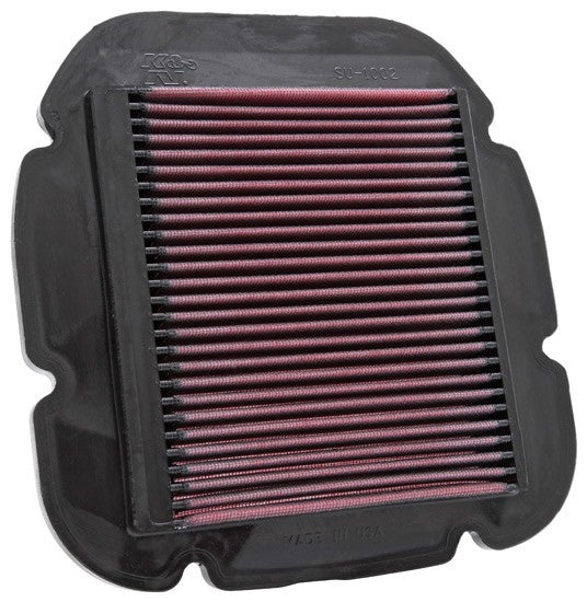 K&N Engineering K&N 02-10 Suzuki DL 1000 V-Strom/04-12 DL650 V-Strom / 04-05 Kawasaki KLV1000 Replacement Air Filter SU-1002