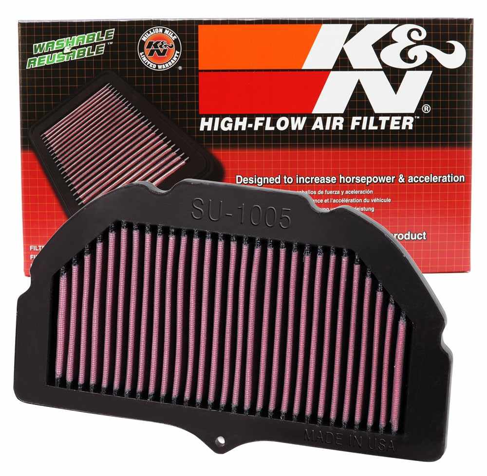 K&N Engineering K&N 05-08 Suzuki GSXR 1000 Replacement Air Filter SU-1005
