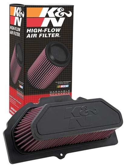 K&N Engineering K&N 09-11 Suzuki GSXR 1000 Replacement Air Filter 11.063in L x 5.688in W x 3.375in H SU-1009