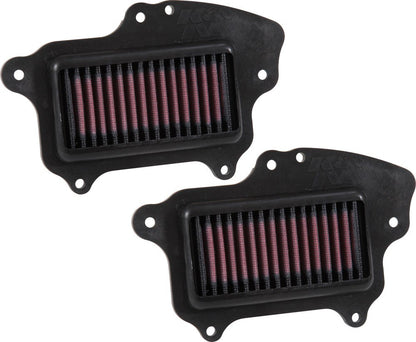 K&N Engineering K&N 16-17 Suzuki Boulevard M90 1462CC Replacement Drop In Air Filter (Set of 2) SU-1409