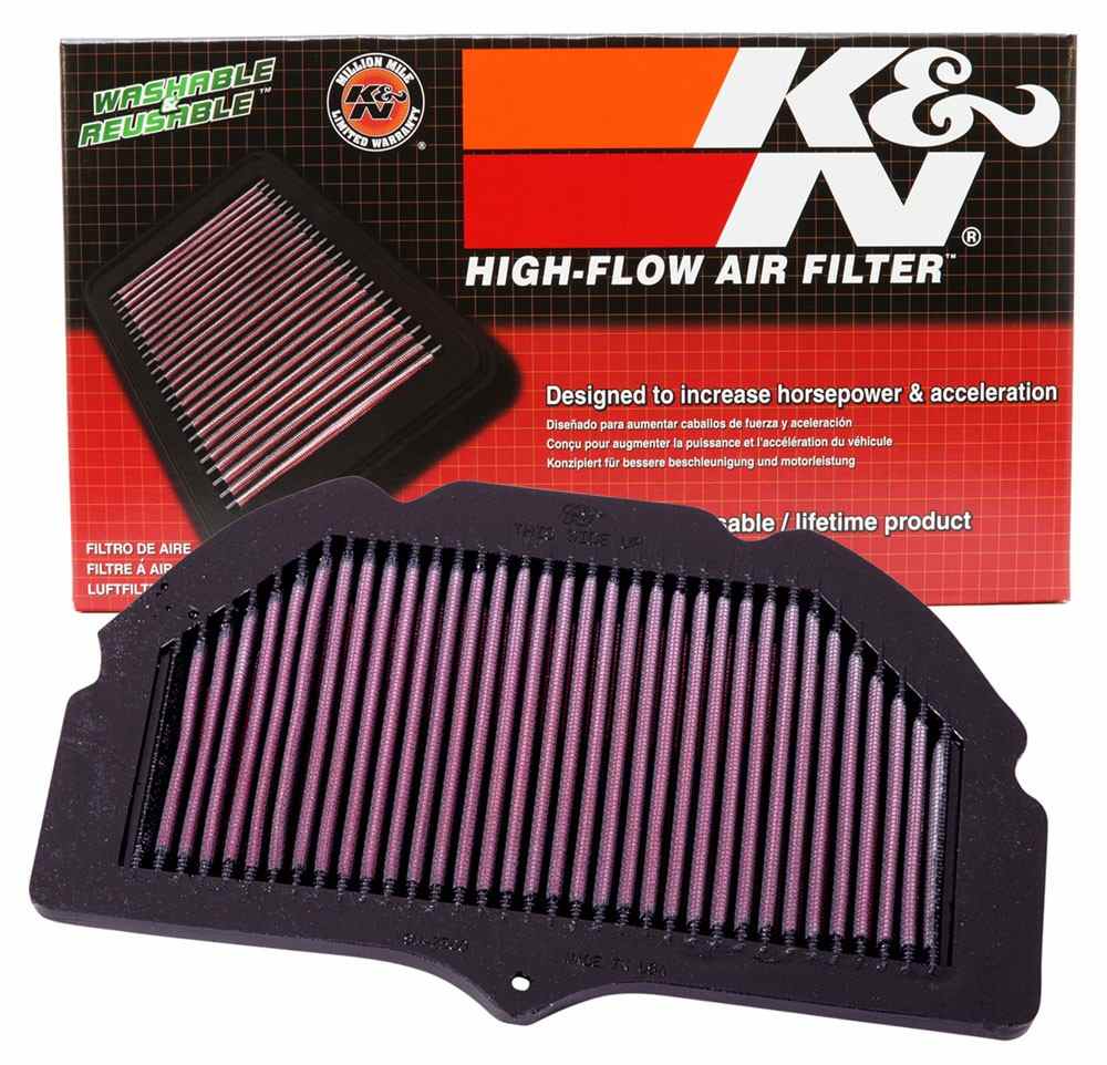 K&N Engineering K&N 00-03 Suzuki GSXR6GSXR750 750 / 01-04 GSXR1000 1000 / 01-03 GSXR600 600 Replacement Air Filter SU-7500