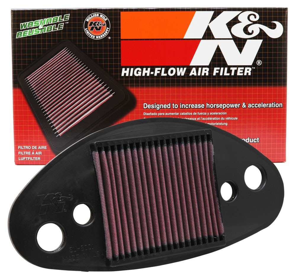 K&N Engineering K&N Replacement Air Filter for 01-04 Suzuki VL800LC Intruder / 05-08 Boulevard SU-8001