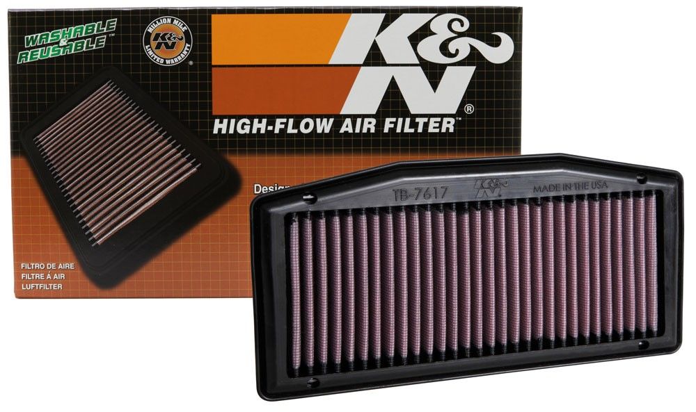 K&N Engineering K&N 18-19 Triumph Street Triple 765cc Replacement Drop In Air Filter TB-7617