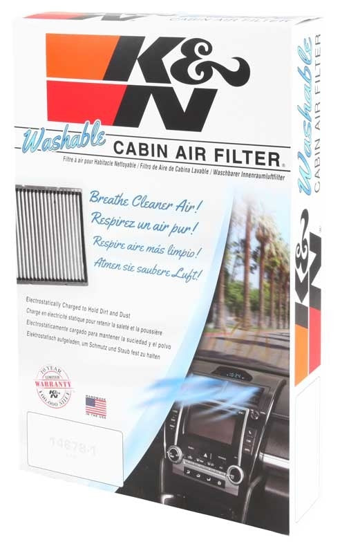 K&N Engineering K&N 2011-2016 Jeep Wrangler 2.8/3.6L Cabin Air Filter VF1010