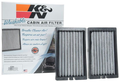 K&N Engineering K&N 2018 Jeep Wrangler JL 2.0L/3.6L Cabin Air Filter - 2 Per Box VF2064