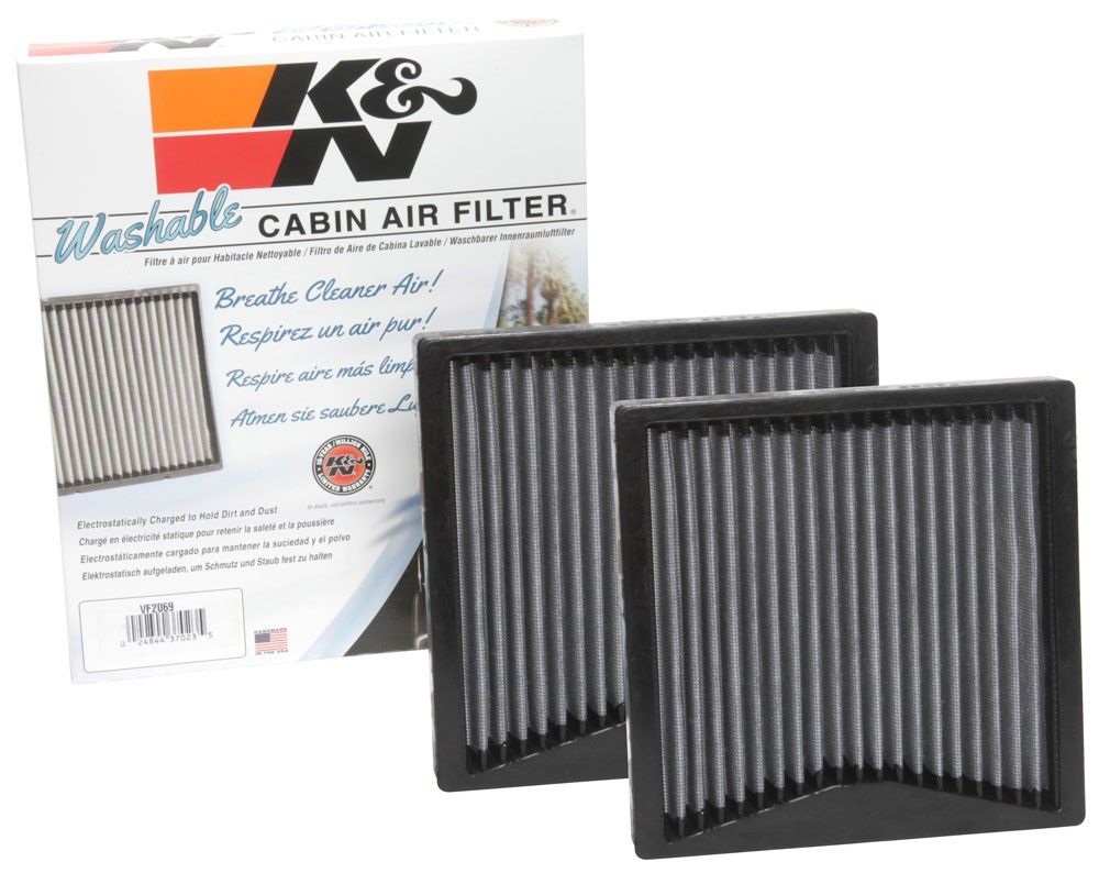K&N Engineering K&N 15-18 BMW X4 L4-2.0L/L6-3.0L F/I Cabin Air Filter (2 Per Box) VF2069