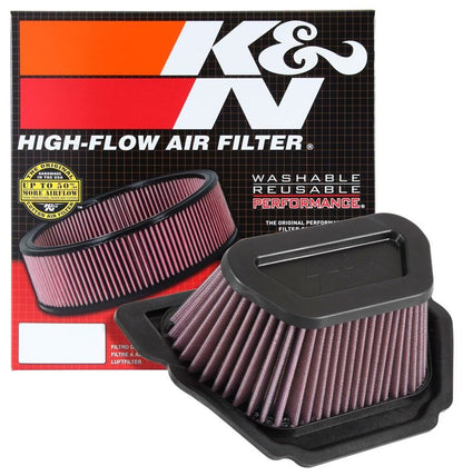 K&N Engineering K&N Replacement Drop In Air Filter for 2015 Yamaha YZF R1 YA-1015