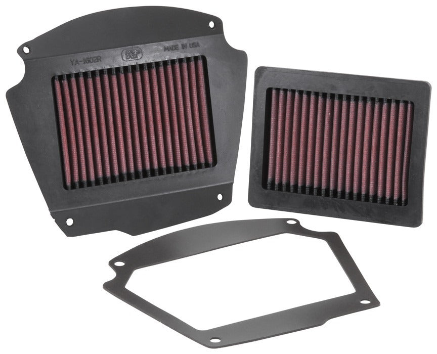 K&N Engineering K&N 02-09 Yamaha XV1700 Road Star Warrior 1670 / 07-09 Midnight Warrior 1700 Replacement Air Filter YA-1602