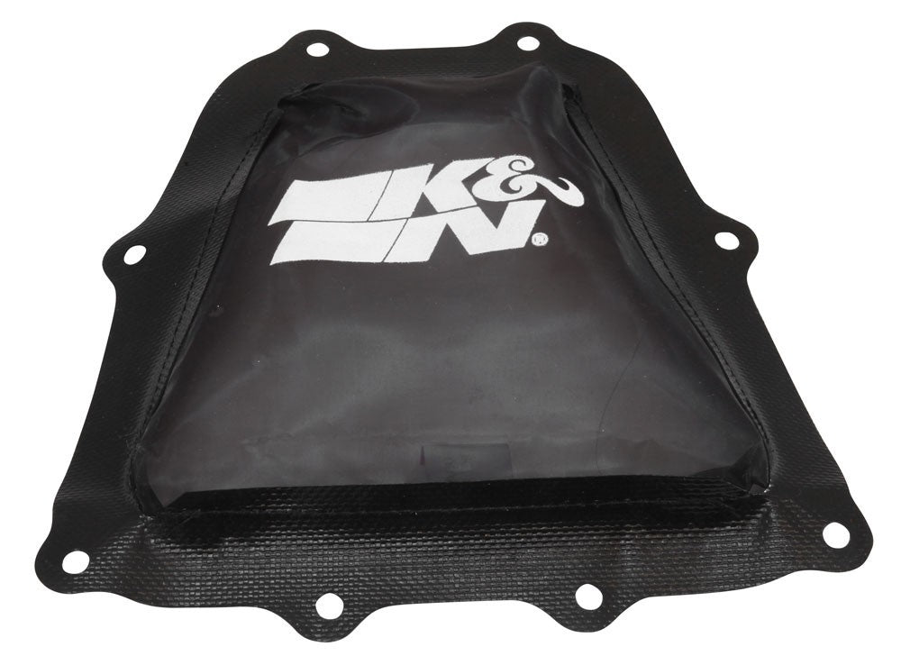 K&N Engineering K&N Drycharger Wrap Black 7.313in L 7.25in W 1.313in H YA-4514DK
