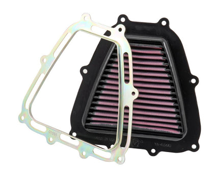 K&N Engineering K&N Replacement Unique Panel Air Filter for 2014-2015 Yamaha YZ250F/YZ450F YA-4514XD