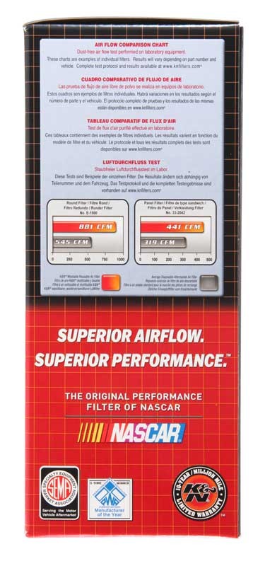 K&N Engineering K&N 18-19 Yamaha YZ450F Replacement Air Filter YA-4518XD