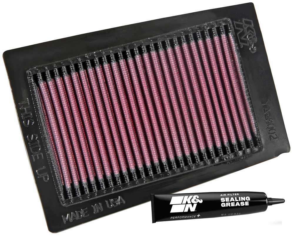 K&N Engineering K&N 85-88 & 92-00 Yamaha YFM80 Badger/02-08 YFM80 Raptor/05-08 YFM80 Grizzly Replacement Air Filter YA-8002