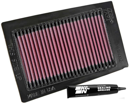 K&N Engineering K&N 85-88 & 92-00 Yamaha YFM80 Badger/02-08 YFM80 Raptor/05-08 YFM80 Grizzly Replacement Air Filter YA-8002