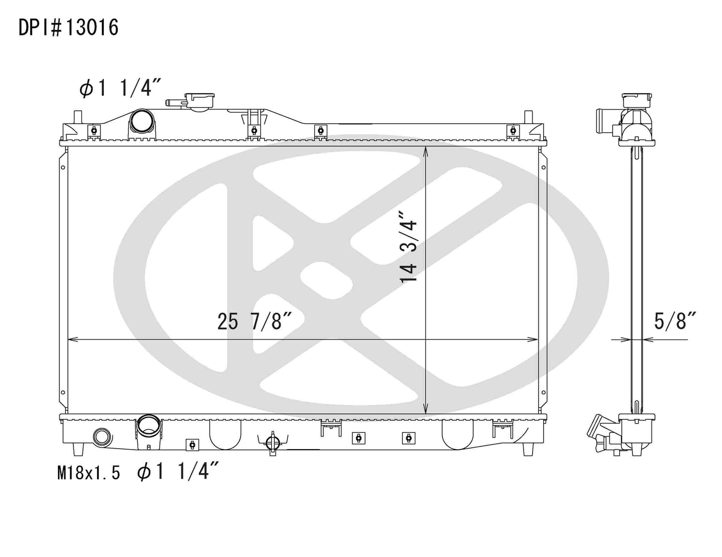 Koyorad OEM Replacement Radiator Honda S2000 2.0L I4 MT 00-05