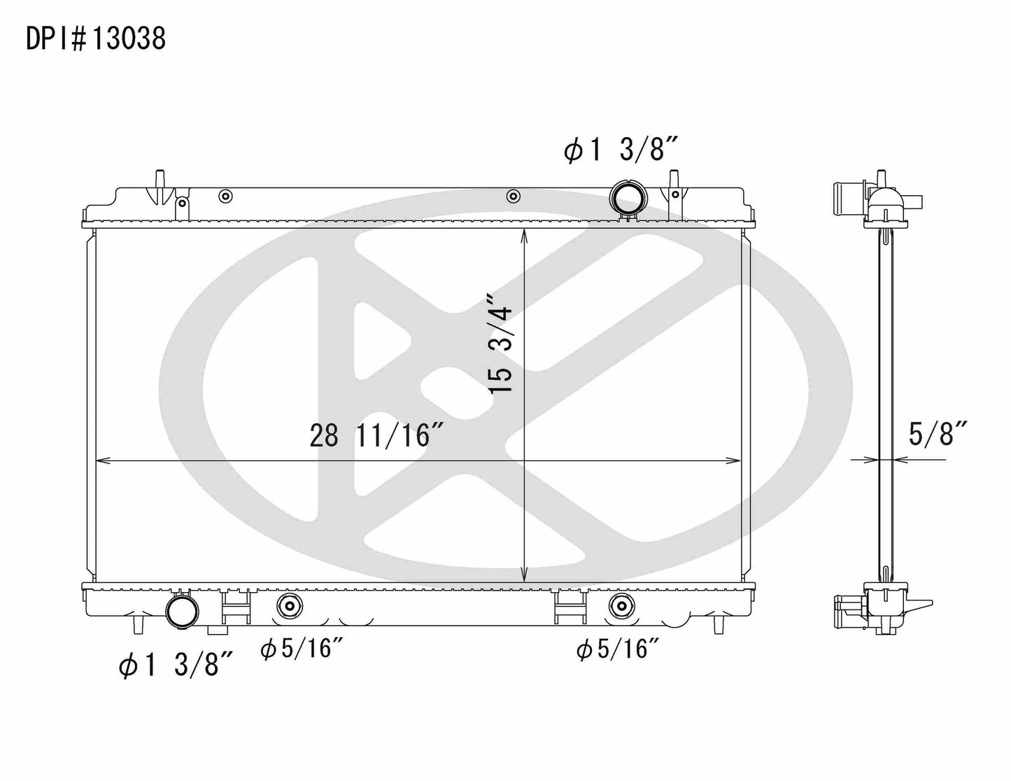 Koyorad Radiator A13038