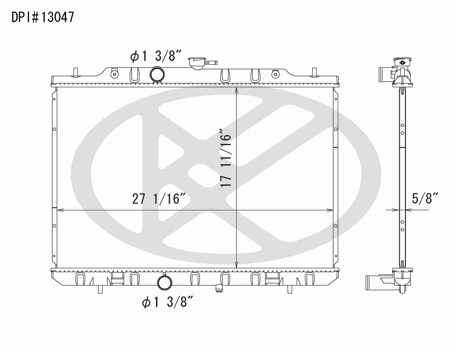 Koyorad Radiator A13047