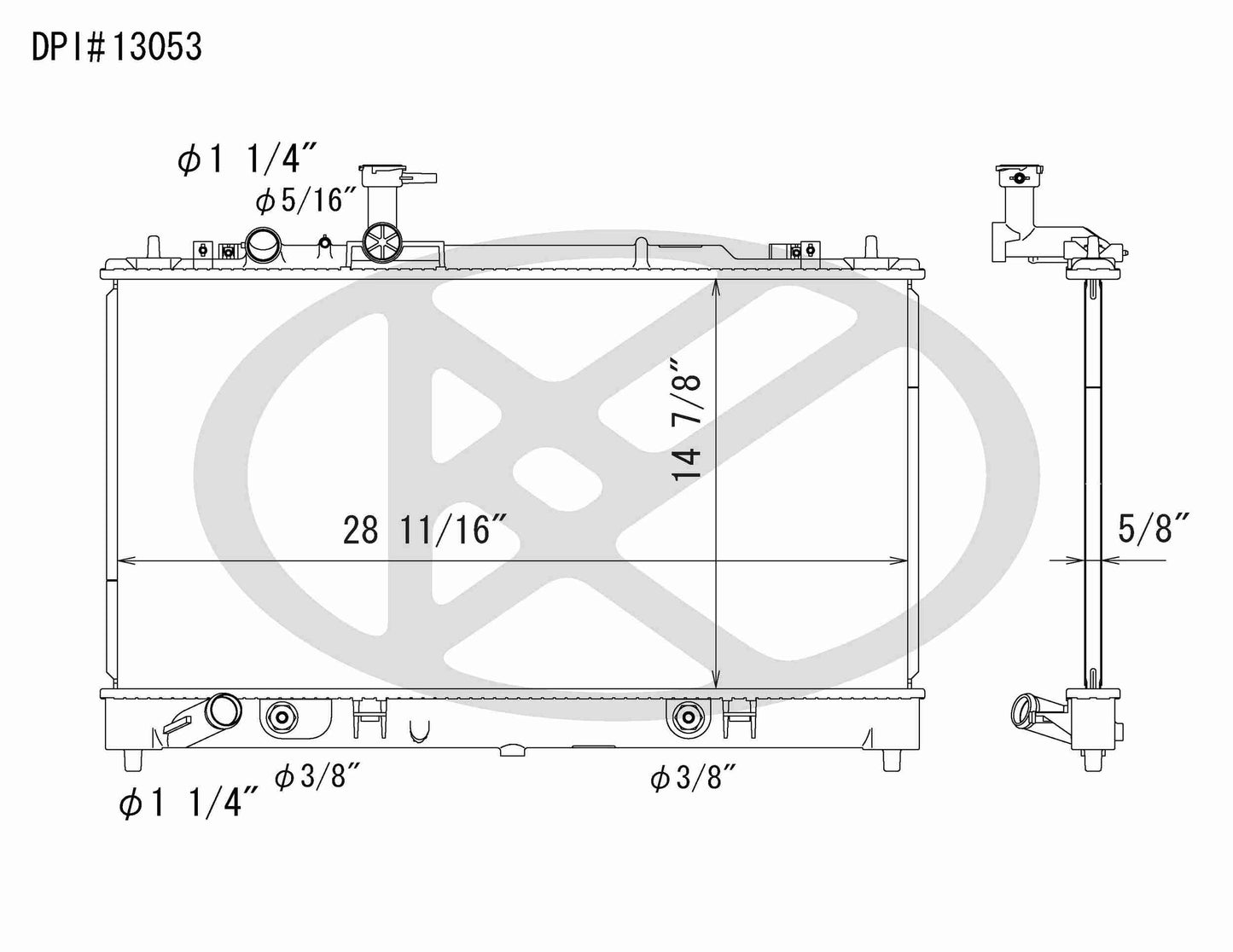 Koyorad Radiator A13053