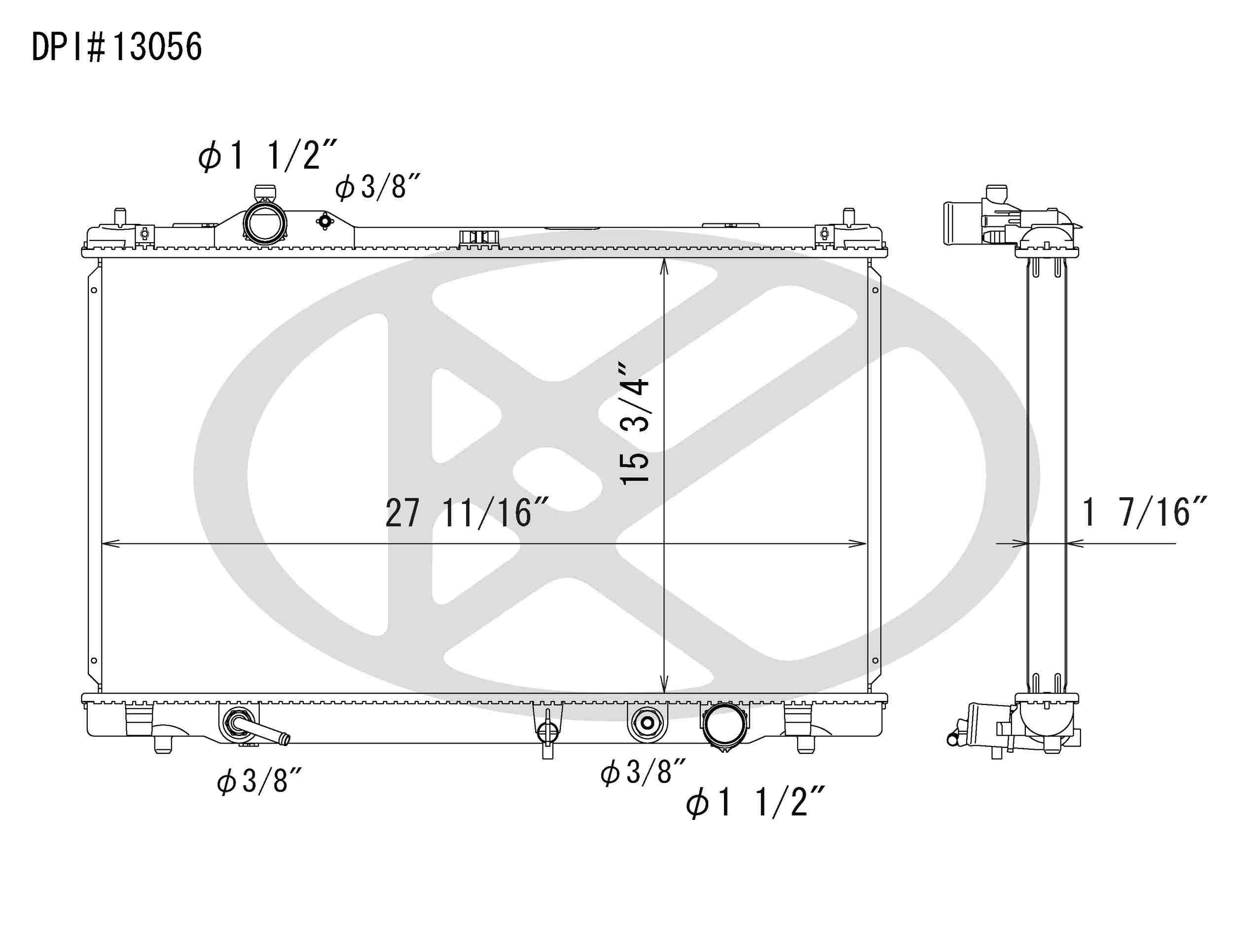 Koyorad OEM Replacement Radiator Lexus IS-F 5.0L V8 AT 08-11