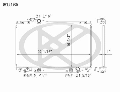 Koyorad OEM Replacement Radiator Lexus SC300 3.0L I6 AT 92-96