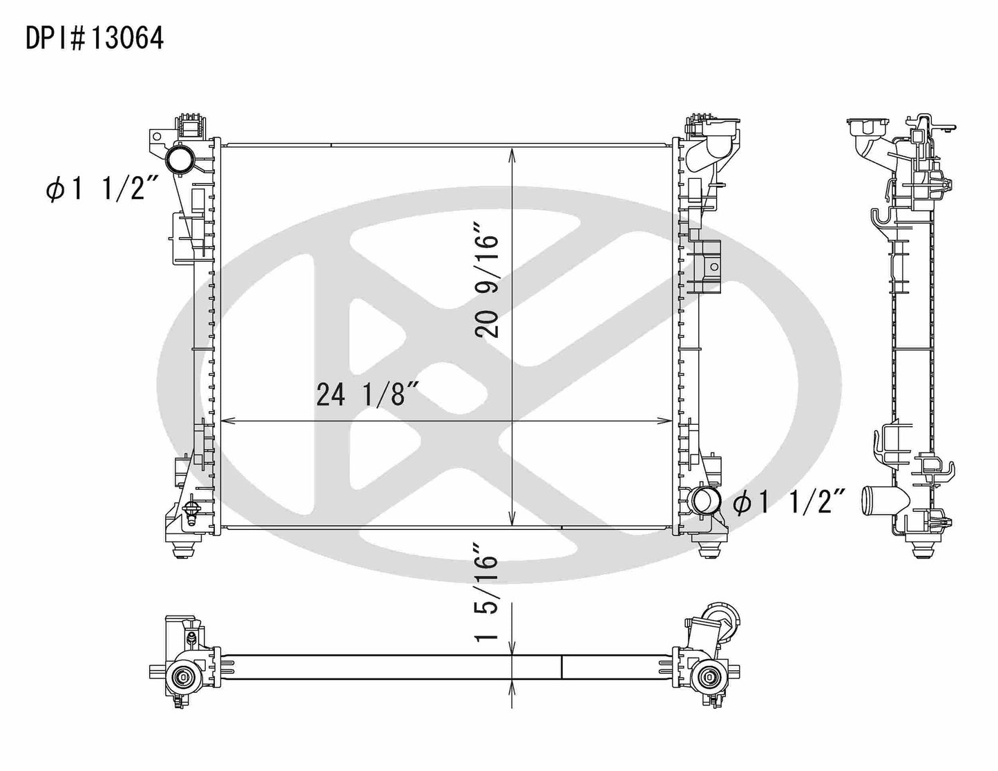 Koyorad Radiator A13064