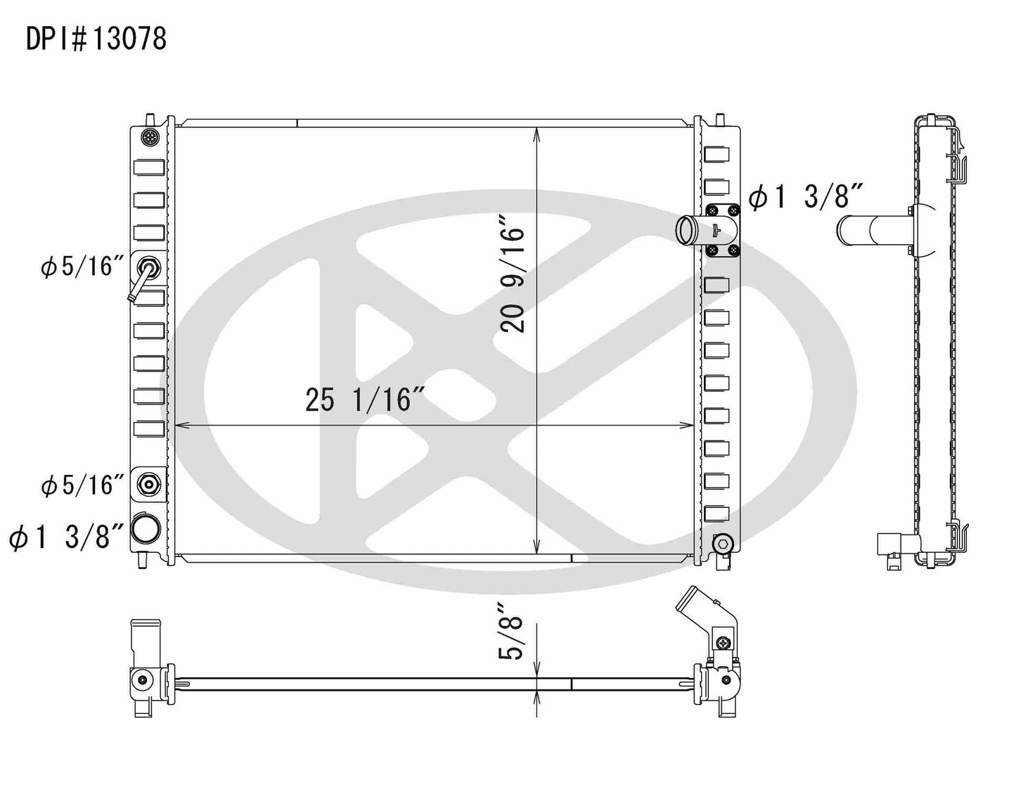 Koyorad Radiator A13078