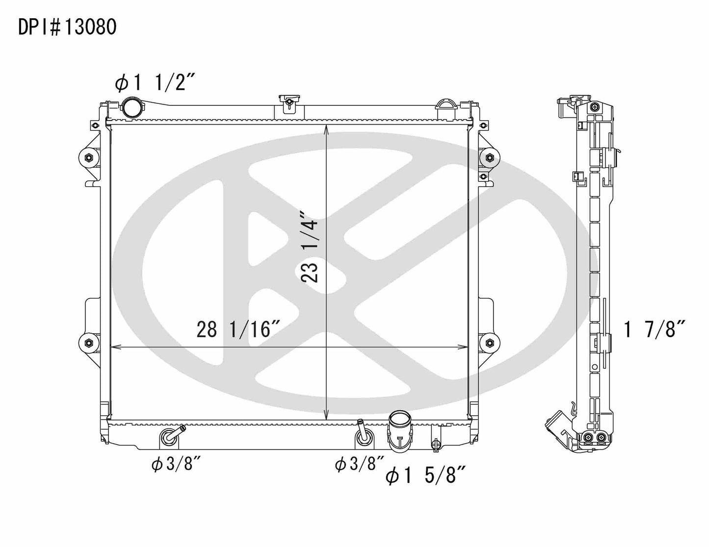 Koyorad Radiator A13080