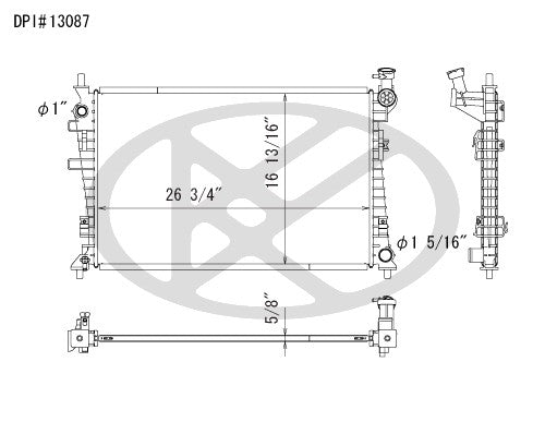 Koyorad Radiator A13087