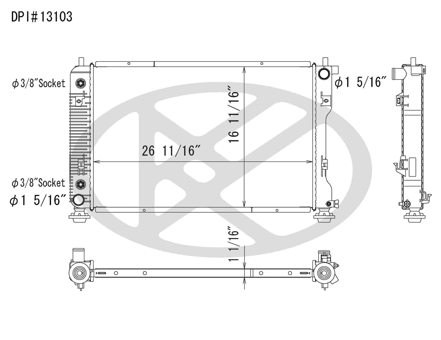 Koyorad Radiator A13103