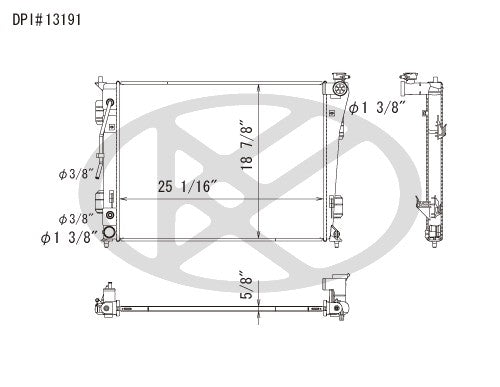 Koyorad Radiator A13191