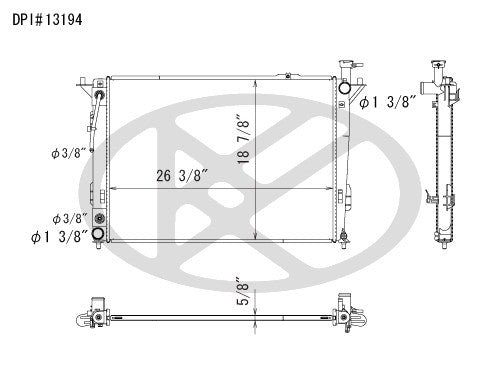 Koyorad Radiator A13194