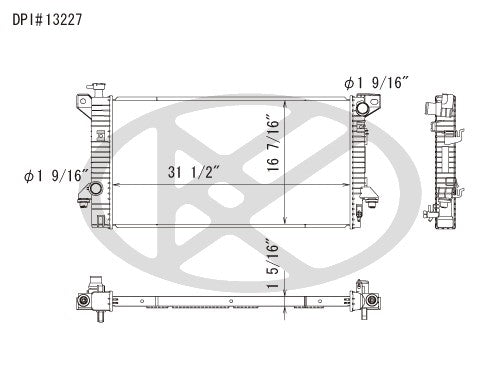 Koyorad Radiator A13227