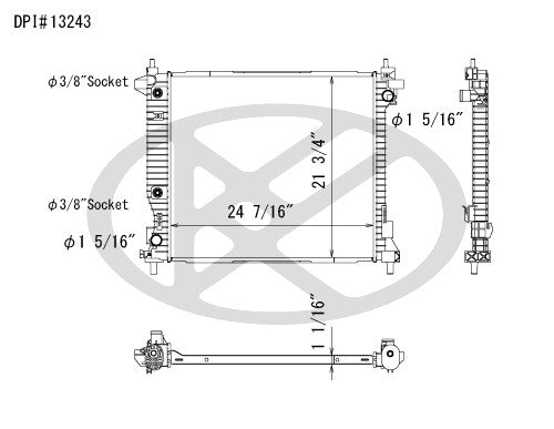 Koyorad Radiator A13243